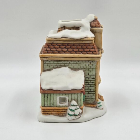 Lefton Colonial Village House Votive Candle Holder Designed by Byron Wood - Picture 6 of 15